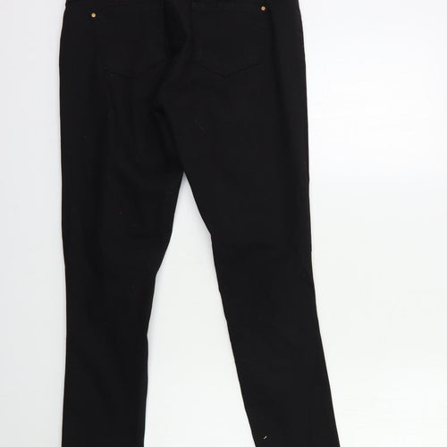 Select Womens Black  Denim Skinny Jeans Size 10 L28 in