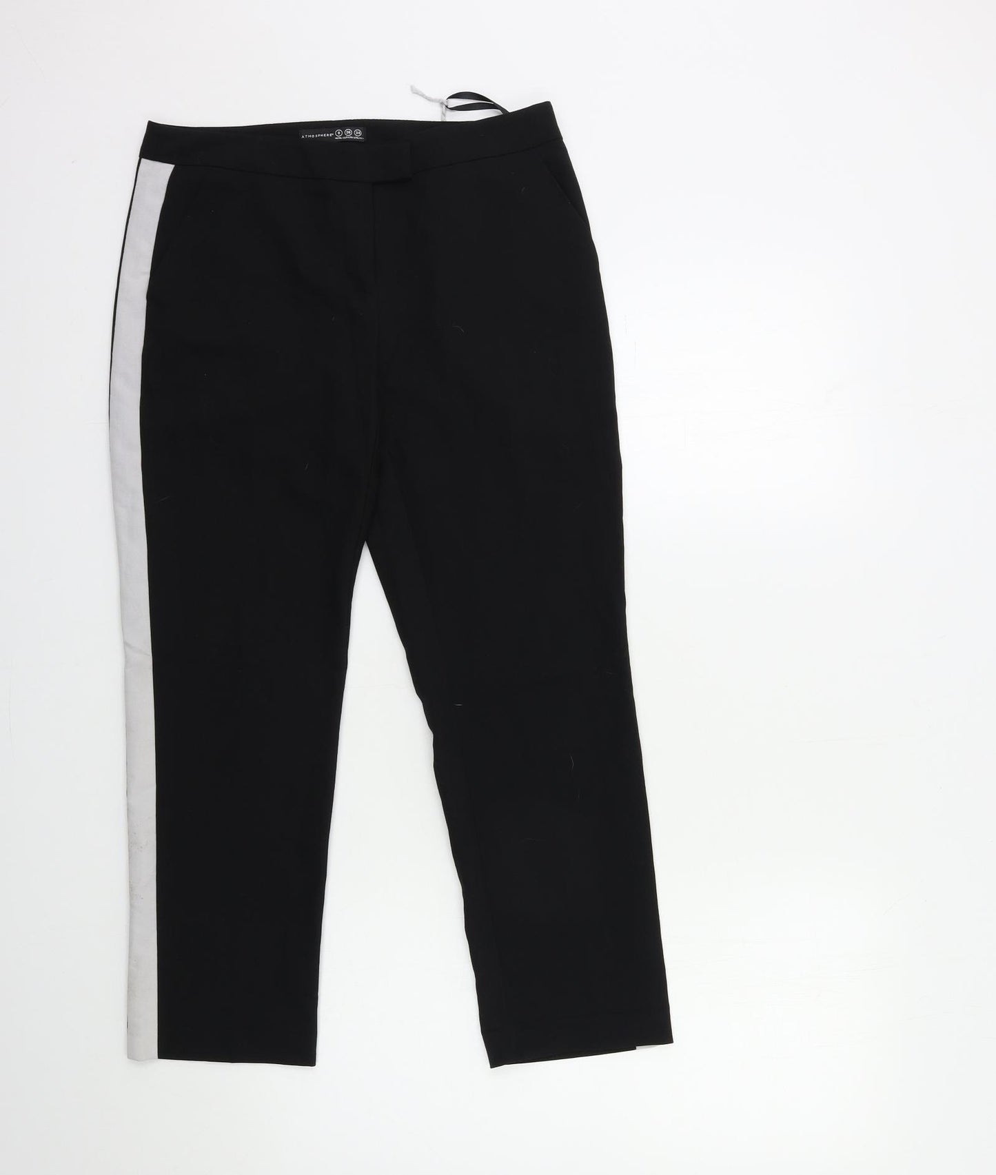 Atmosphere Womens Black   Trousers  Size 8 L24 in