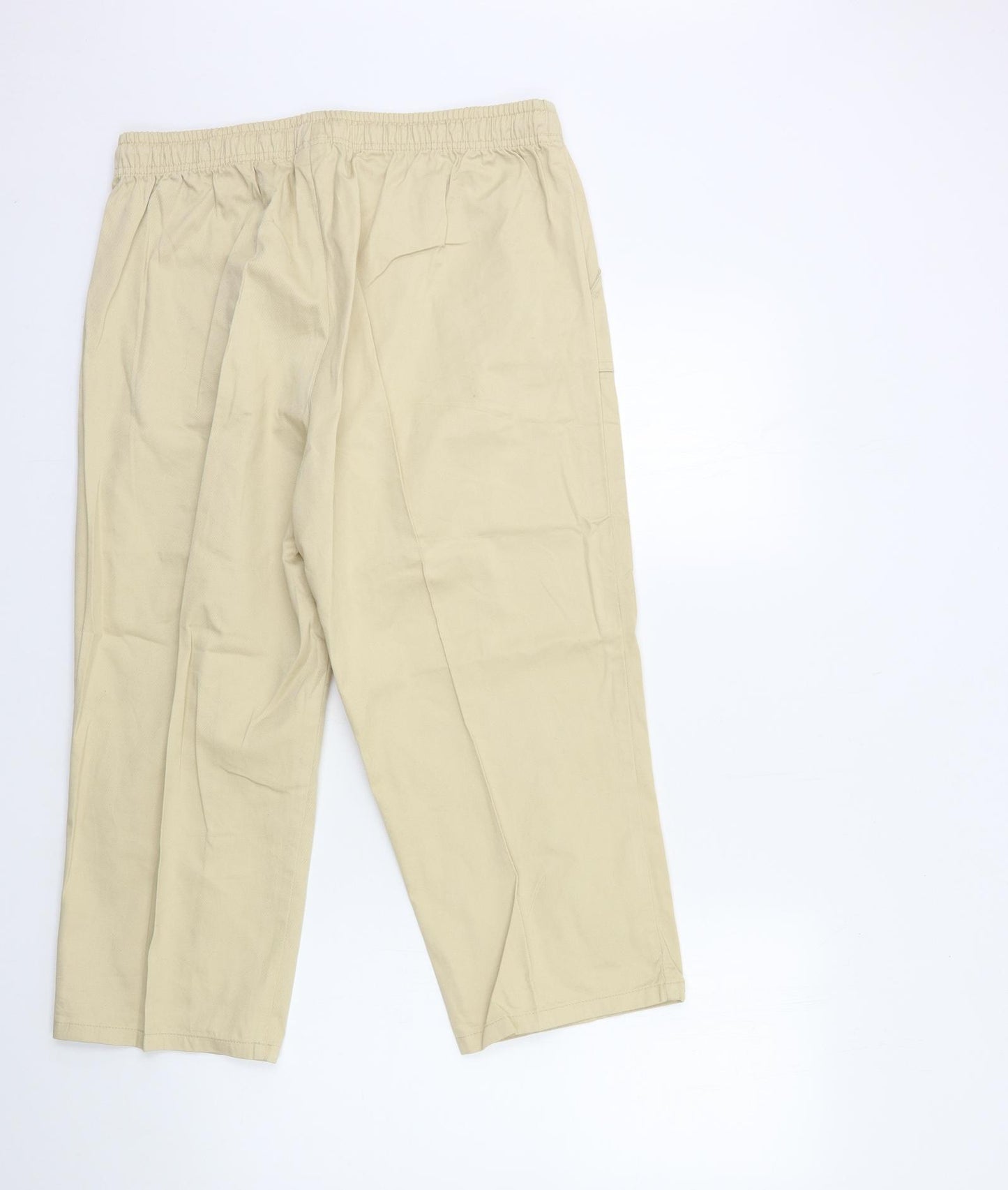 Damart Womens Beige   Trousers  Size 18 L21 in