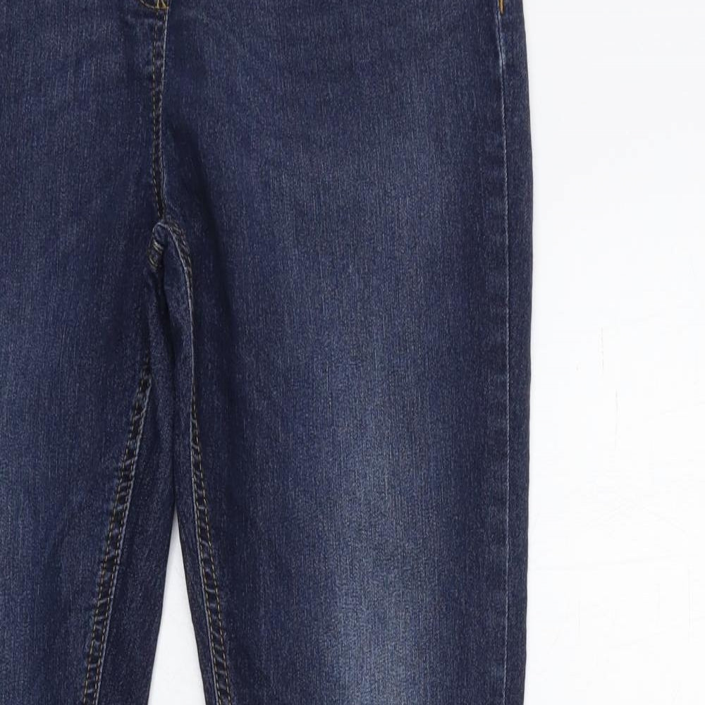 TU Womens Blue  Denim Jegging Jeans Size 12 L30 in