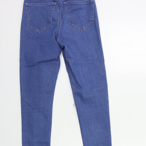 Topshop Womens Blue  Denim Skinny Jeans Size 26 in L30 in