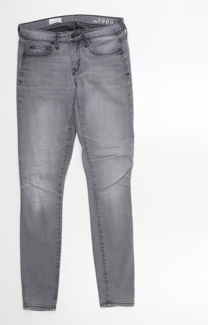 Gap Womens Grey Denim Skinny Jeans Size 25 in L30 in