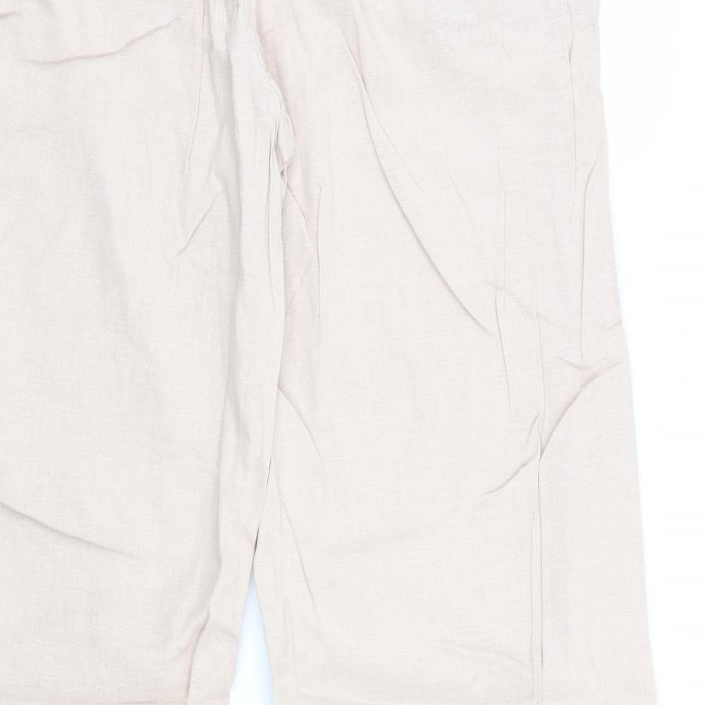 F&F Womens Beige   Trousers  Size 14 L31 in