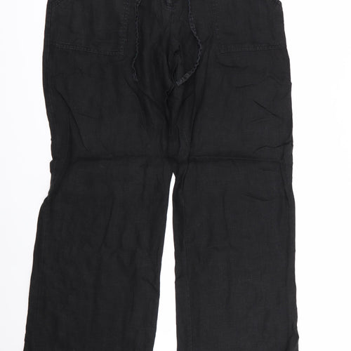 Primark Womens Black   Trousers  Size 10 L30 in