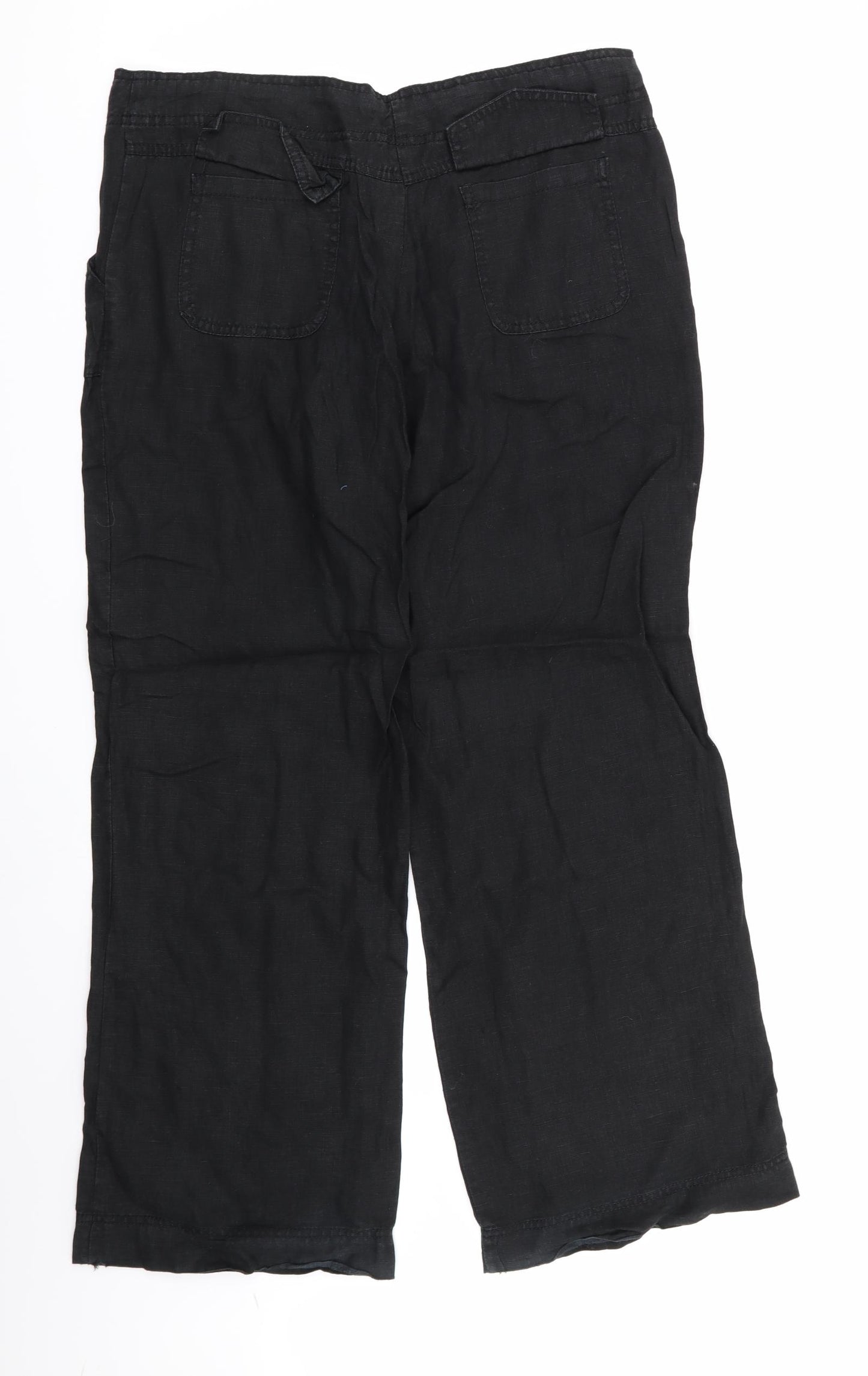 Primark Womens Black   Trousers  Size 10 L30 in