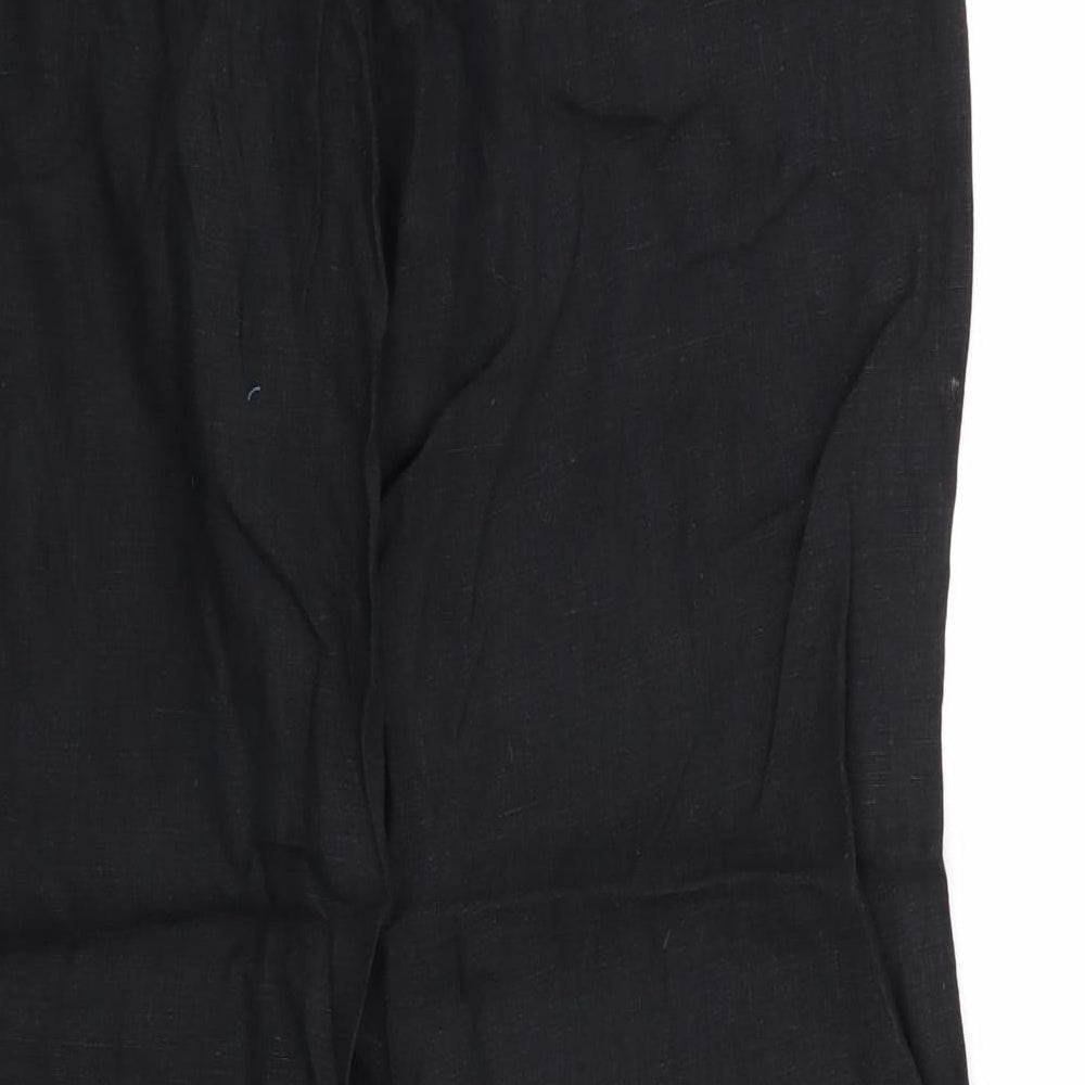 Primark Womens Black   Trousers  Size 10 L30 in