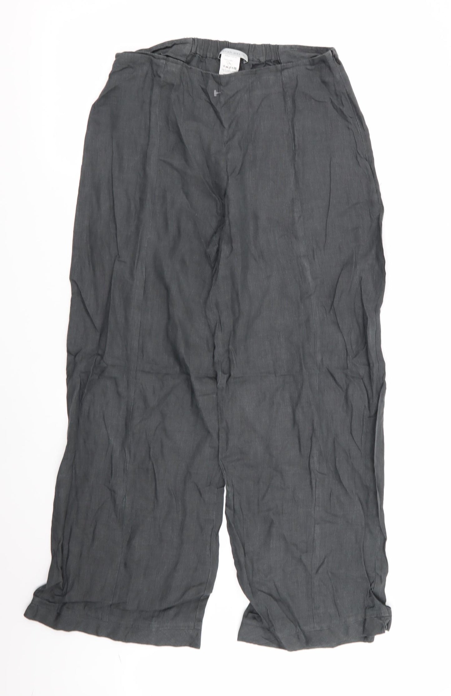 Sarah Pacini Womens Grey   Trousers  Size S L27 in - Stretch waistband