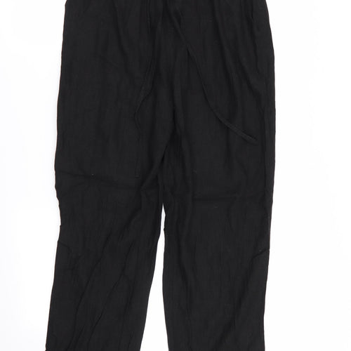 sky designs Womens Black   Trousers  Size 14 L27 in - Stretch waistband