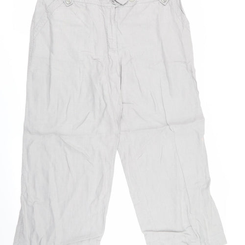 limited collection Womens Grey   Trousers  Size 16 L27 in