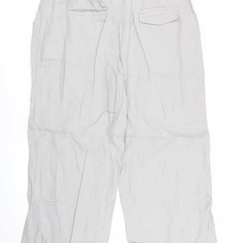 limited collection Womens Grey   Trousers  Size 16 L27 in