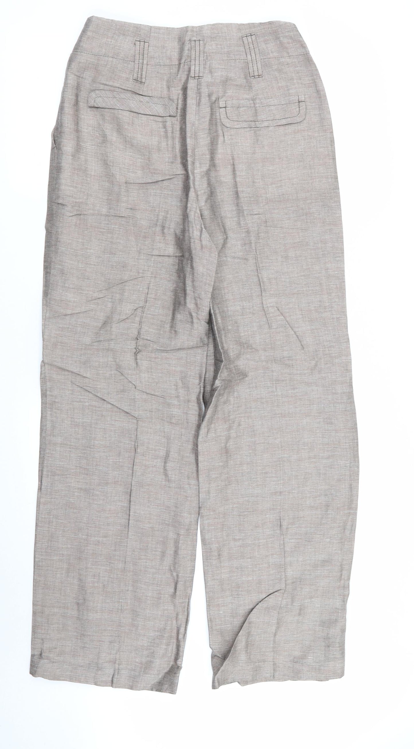 Taifun Womens Brown   Trousers  Size 10 L31 in