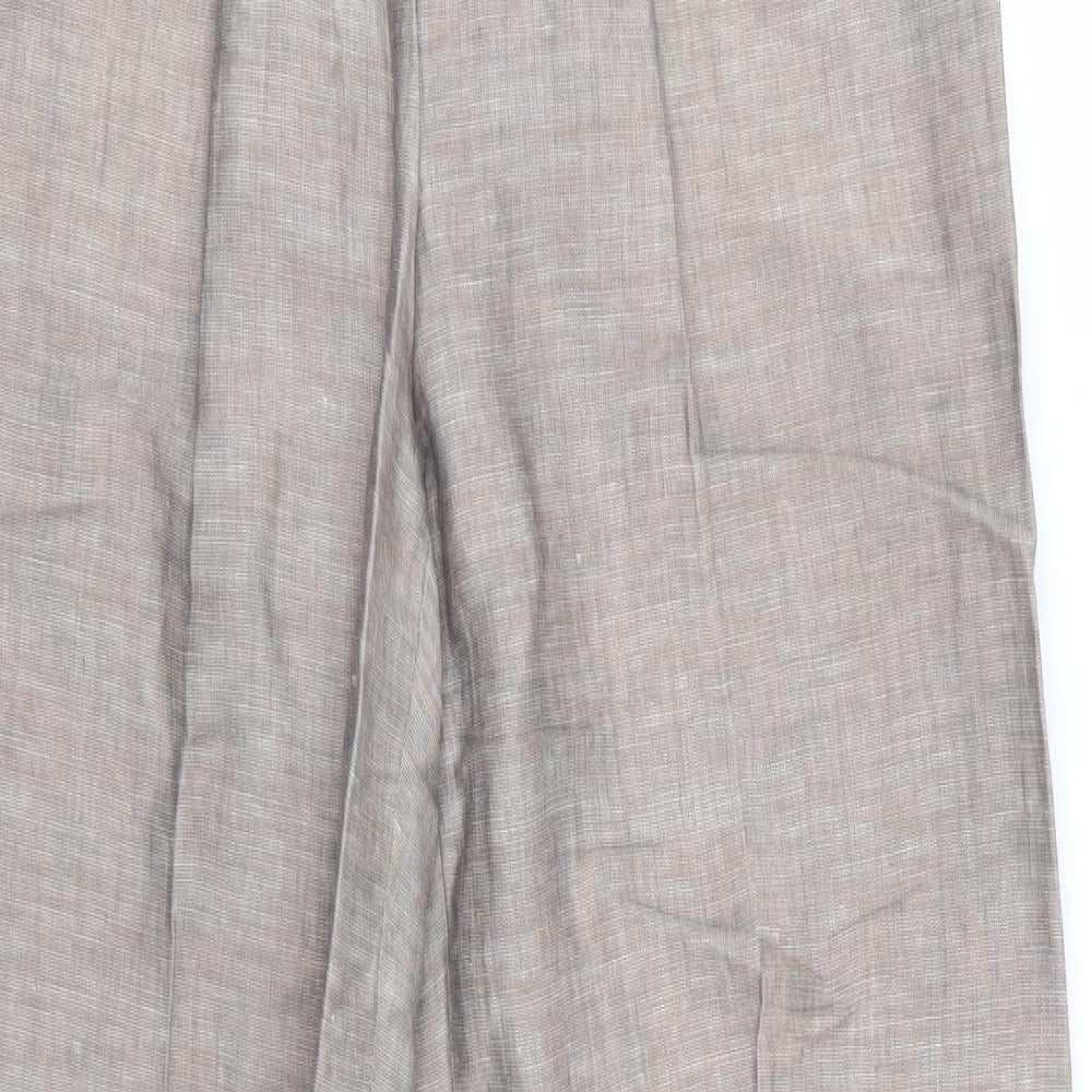 Taifun Womens Brown   Trousers  Size 10 L31 in