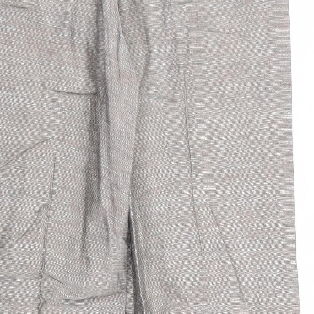 Taifun Womens Brown   Trousers  Size 10 L31 in