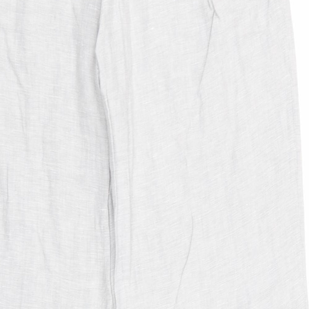 Per Una Womens Grey   Trousers  Size 10 L28 in