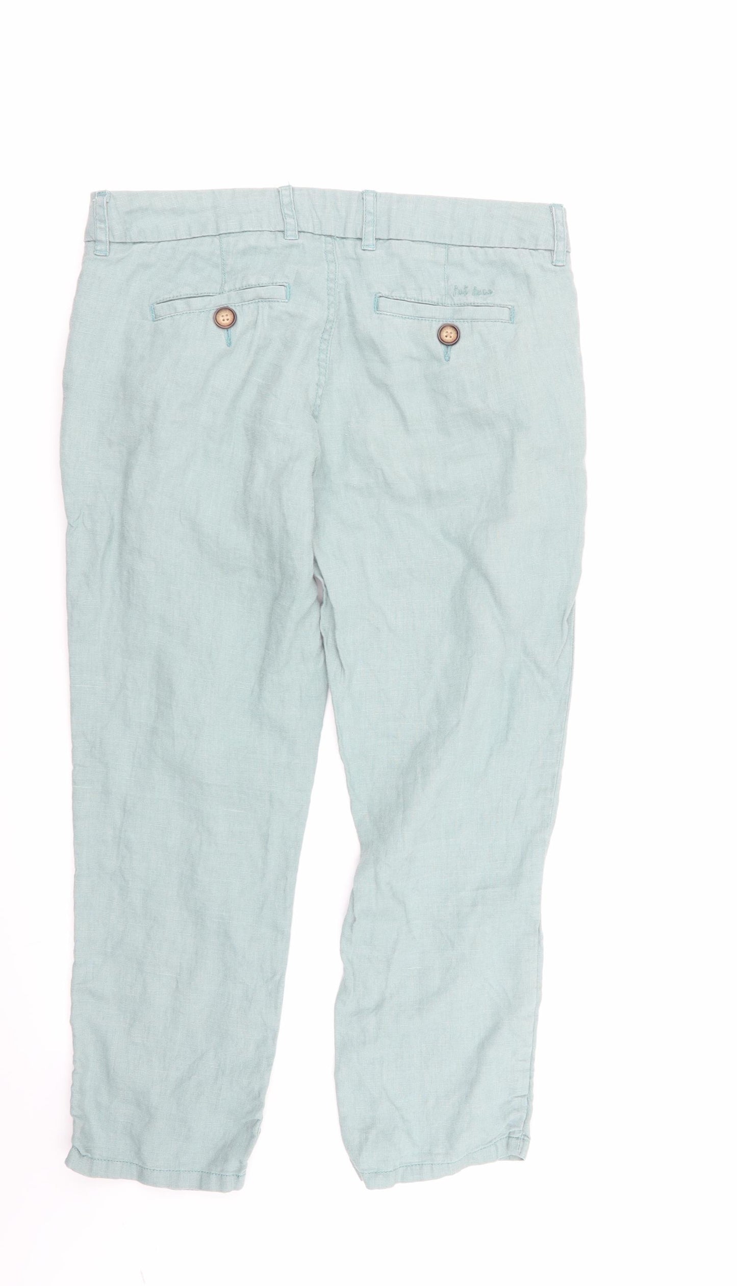Fat Face Womens Green   Trousers  Size 10 L24 in