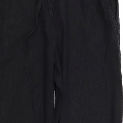 NEXT Womens Black   Trousers  Size 14 L28 in