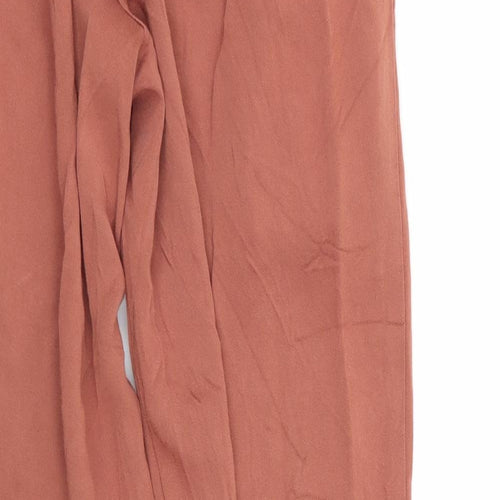 Primark Womens Brown   Trousers  Size 8 L27 in - Stretch waistband