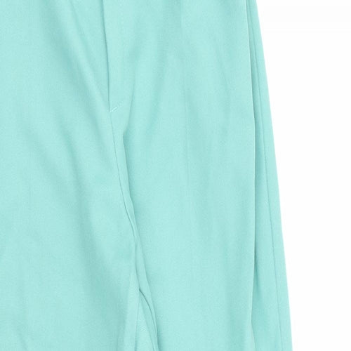 brandtex Womens Green   Trousers  Size 14 L30 in - Stretch waistband