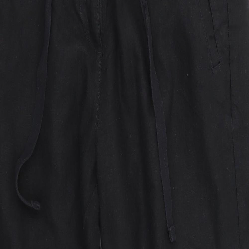 M&S Womens Black   Trousers  Size 30 in L27 in