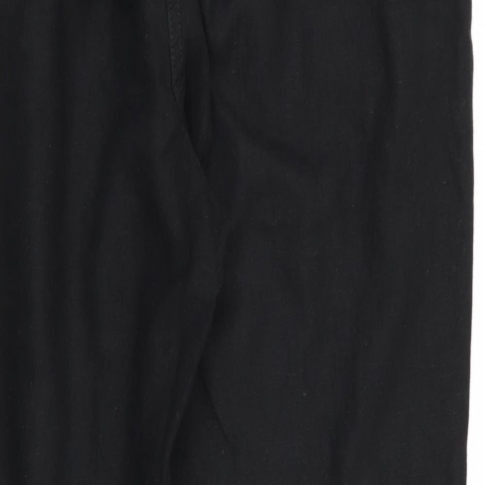 M&S Womens Black   Trousers  Size 30 in L27 in