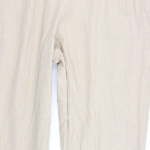 Asda George Womens Beige   Trousers  Size 36 in L29 in