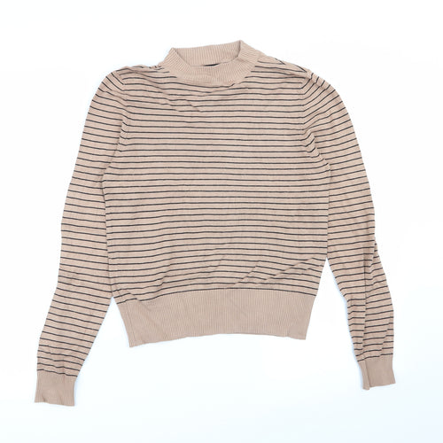 New Look Womens Multicoloured Striped  Pullover Jumper Size 12
