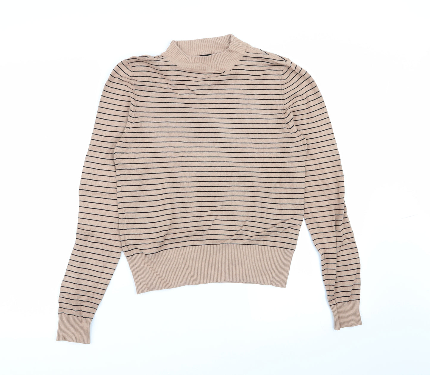 New Look Womens Multicoloured Striped  Pullover Jumper Size 12