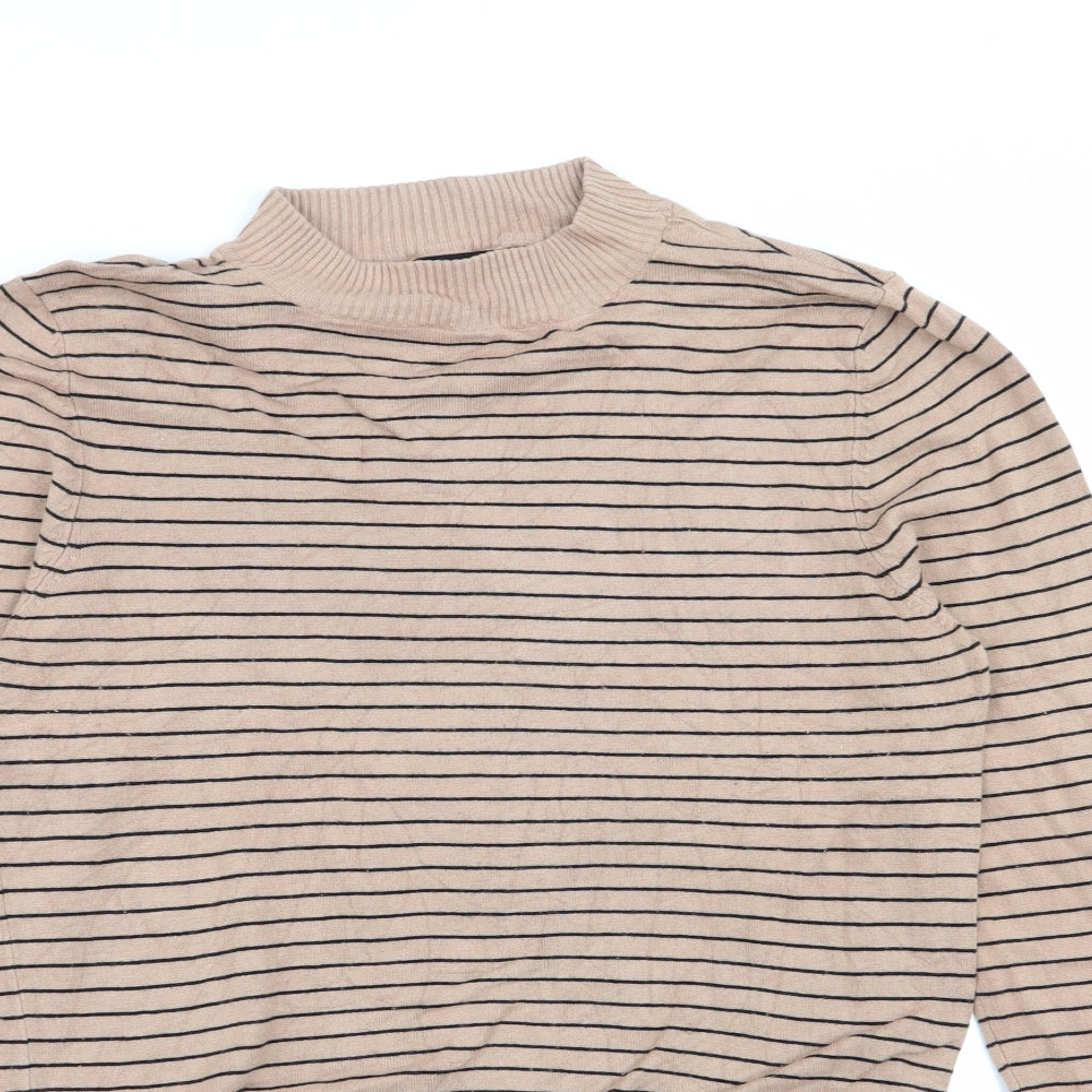 New Look Womens Multicoloured Striped  Pullover Jumper Size 12