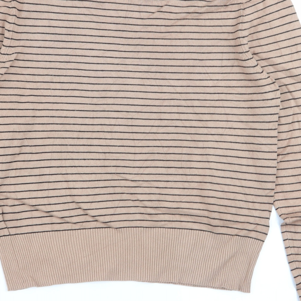 New Look Womens Multicoloured Striped  Pullover Jumper Size 12