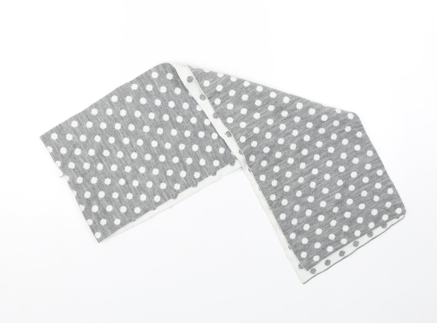 BHS Womens Grey Polka Dot   Scarf