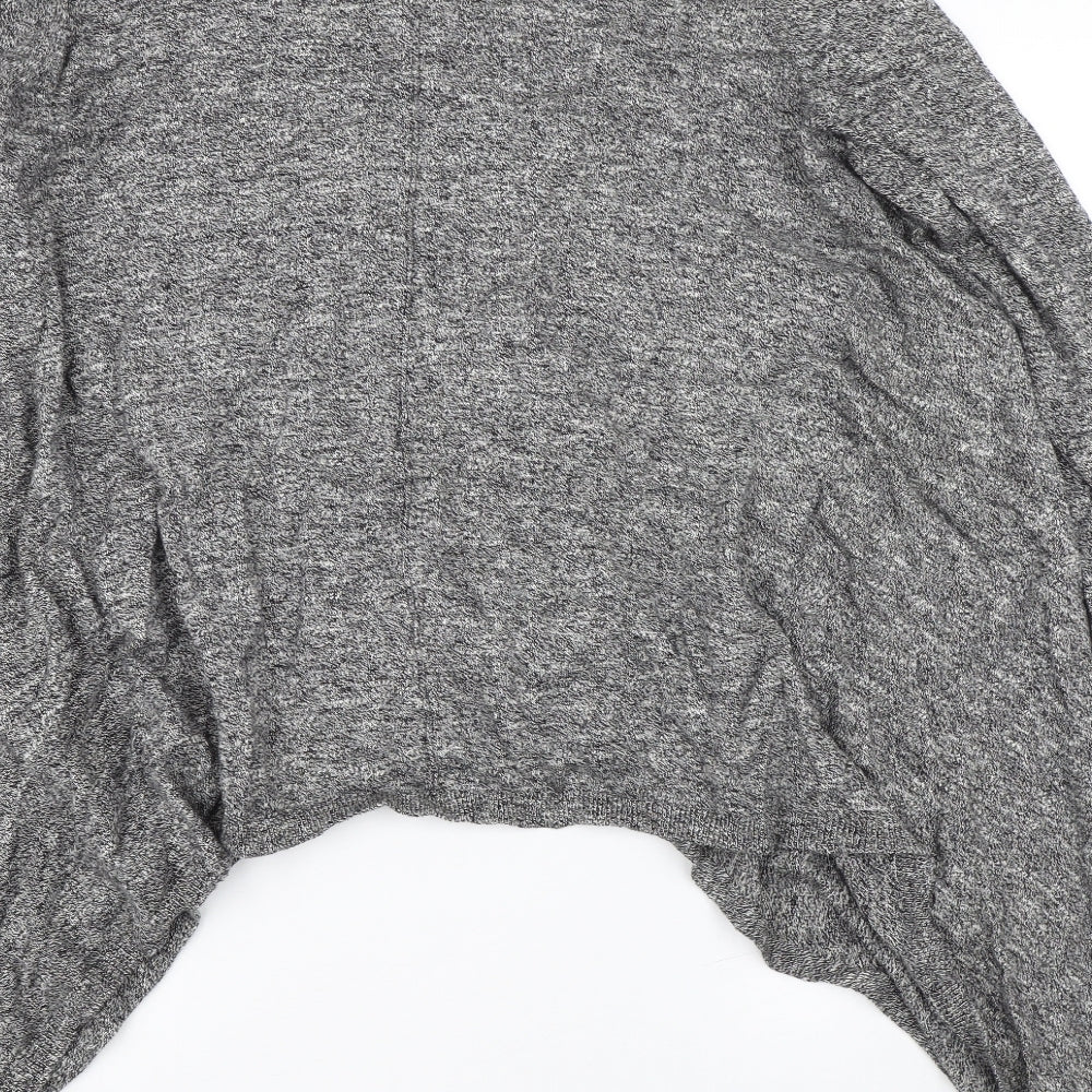 New Look Womens Grey   Cardigan Jumper Size 14