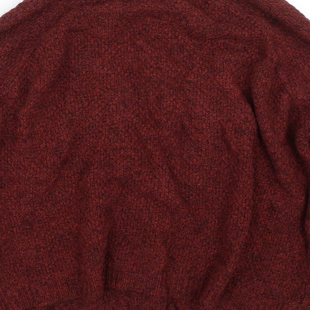 Topshop Womens Orange   Cardigan Jumper Size 10