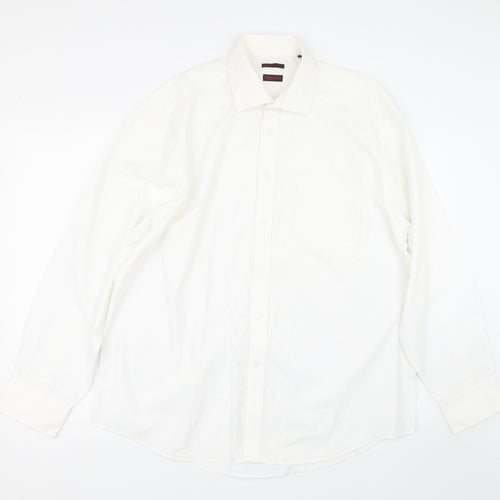 Matalan Mens White    Dress Shirt Size 17