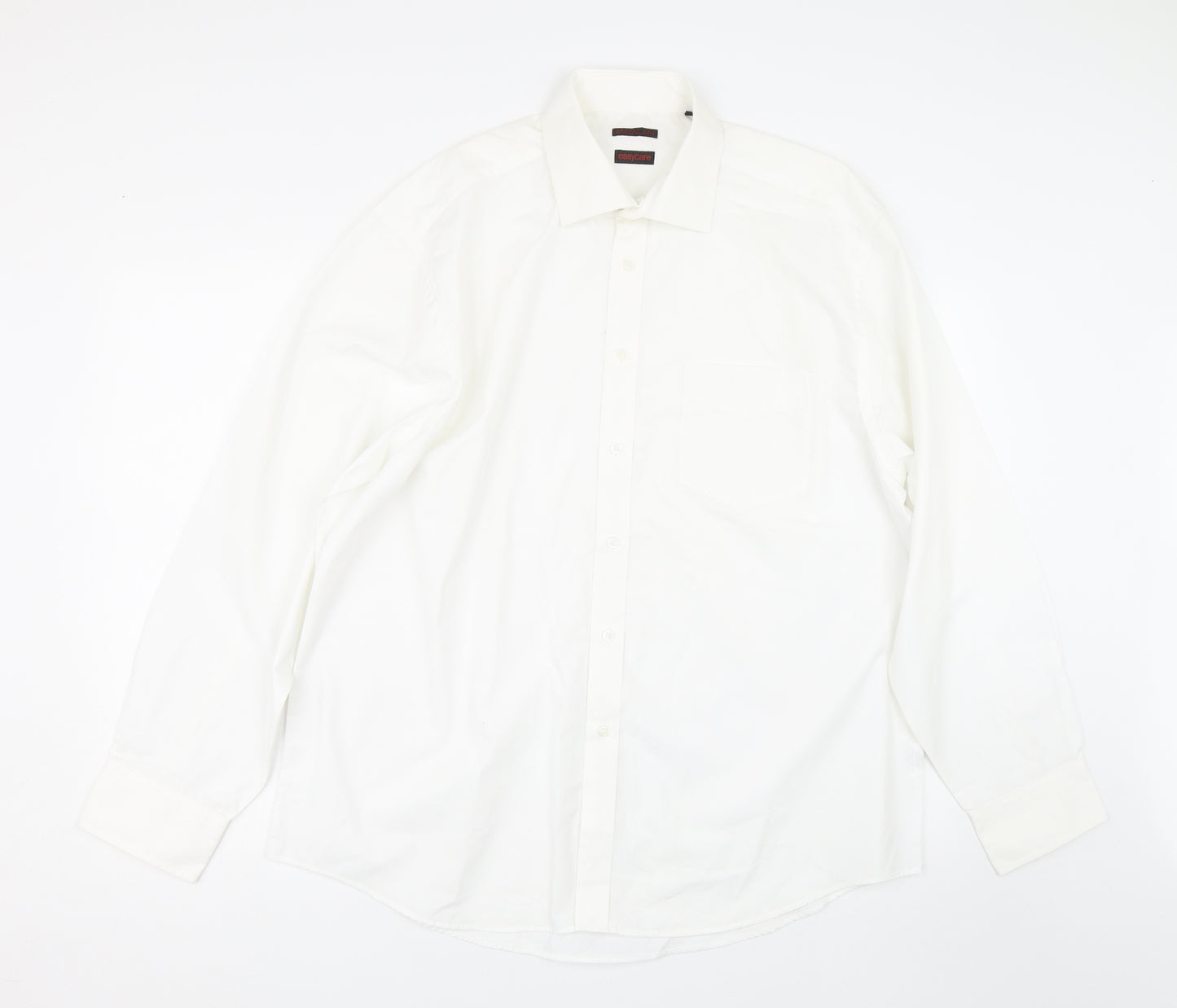 Matalan Mens White    Dress Shirt Size 17
