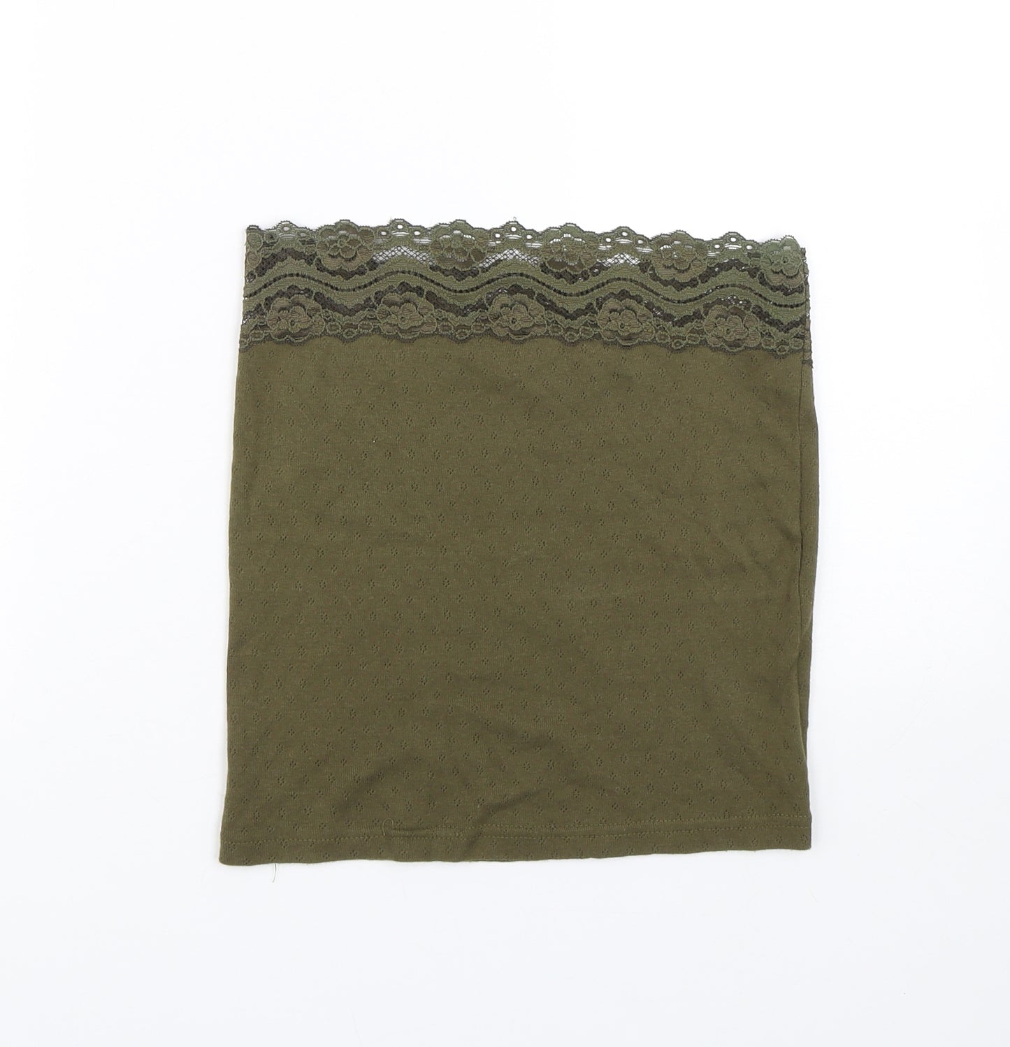 Joseph Womens Green Floral  Wrap T-Shirt Size M