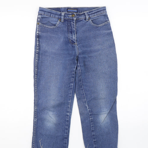Brooker Womens Blue  Denim Cropped Jeans Size 28 L20 in