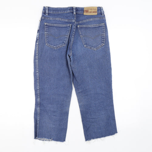Brooker Womens Blue  Denim Cropped Jeans Size 28 L20 in