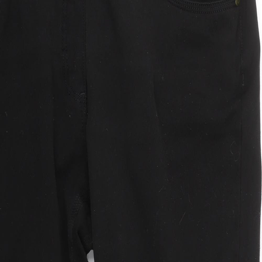 Liva Womens Black   Trousers  Size 39 in L29 in
