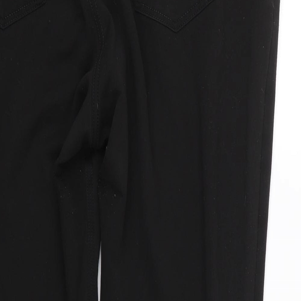 Liva Womens Black   Trousers  Size 39 in L29 in