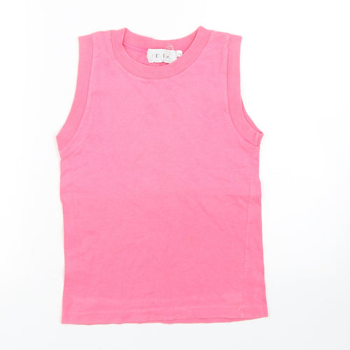 Revival Girls Pink   Basic Tank Size 8-9 Years
