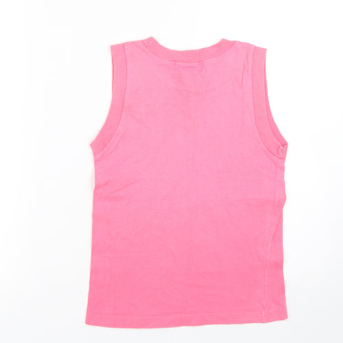 Revival Girls Pink   Basic Tank Size 8-9 Years