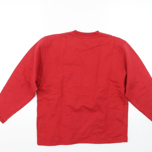 NafNAf Girls Red   Pullover Sweatshirt Size 12 Years