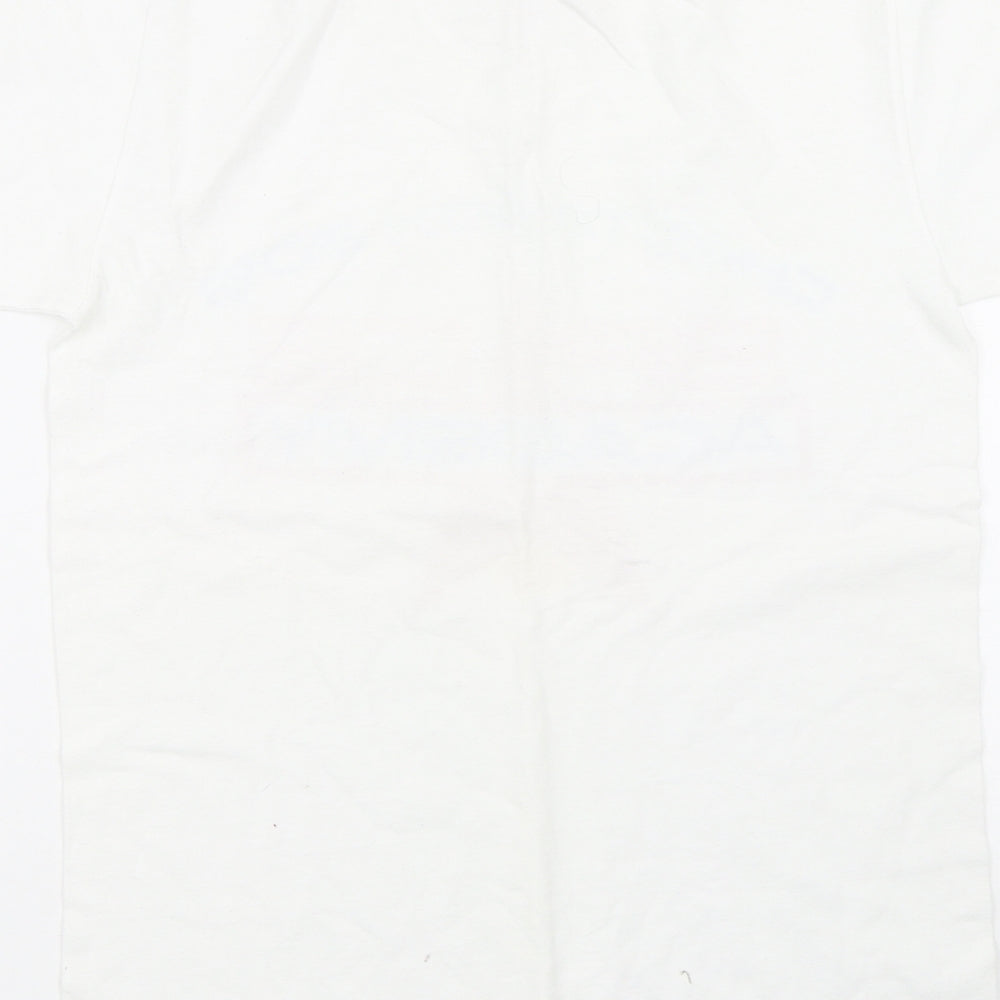 Fruit of the Loom Mens White    T-Shirt Size S