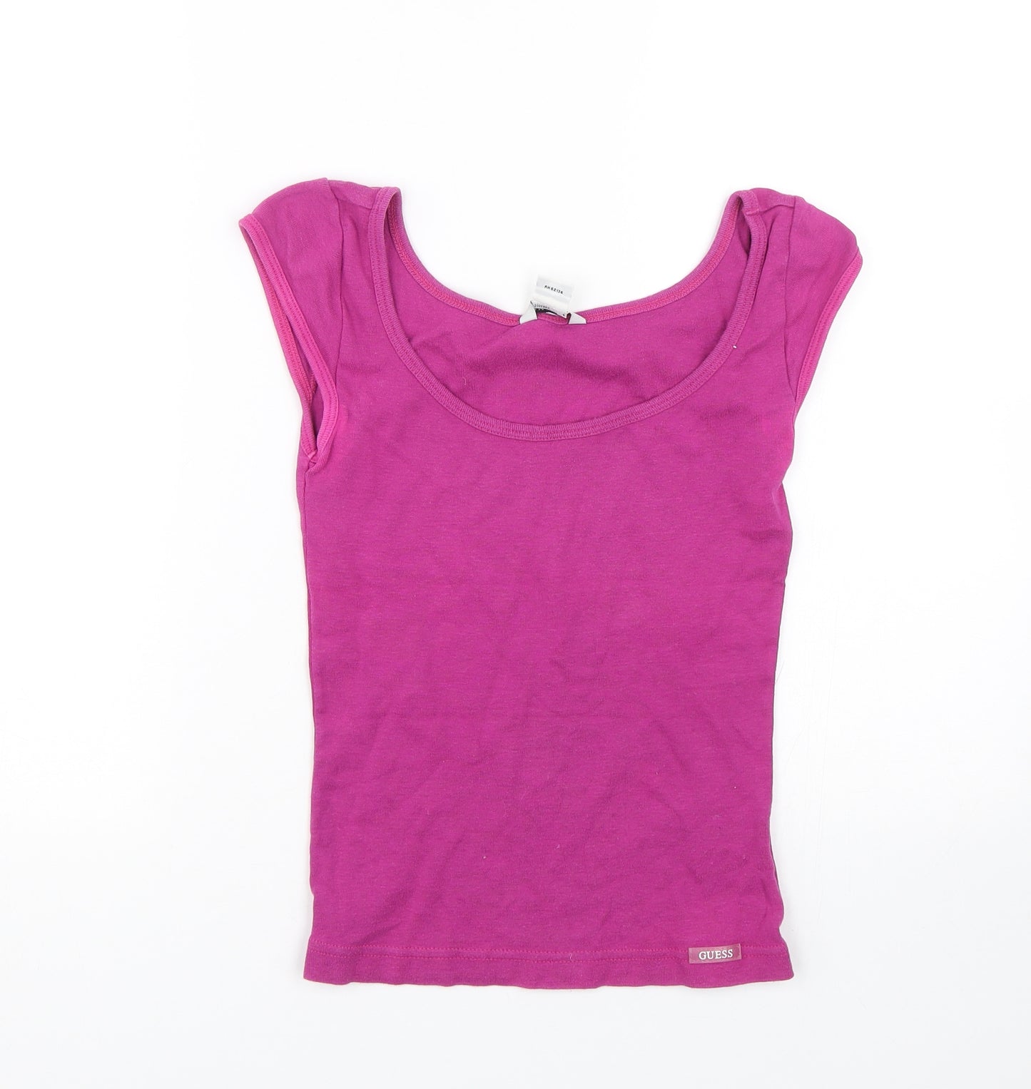 GUESS Womens Purple   Basic Tank Size S