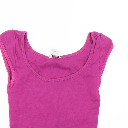 GUESS Womens Purple   Basic Tank Size S