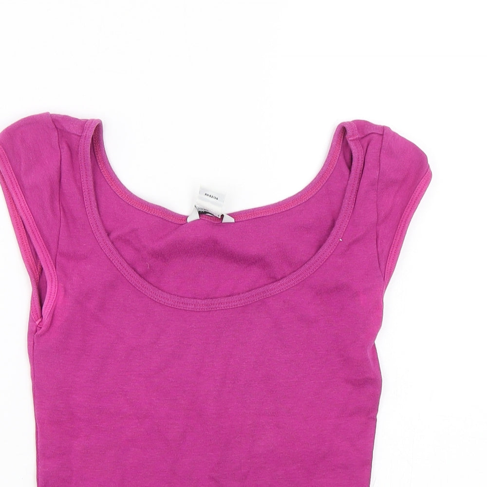 GUESS Womens Purple   Basic Tank Size S