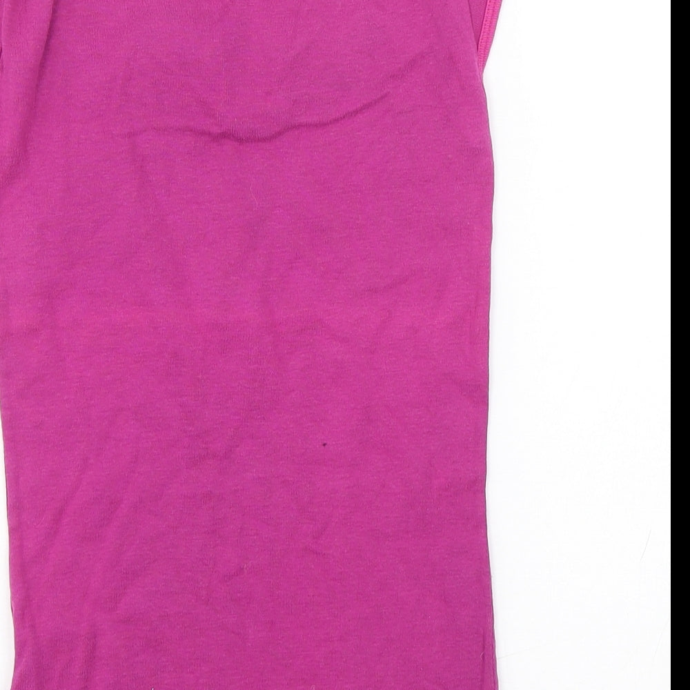 GUESS Womens Purple   Basic Tank Size S