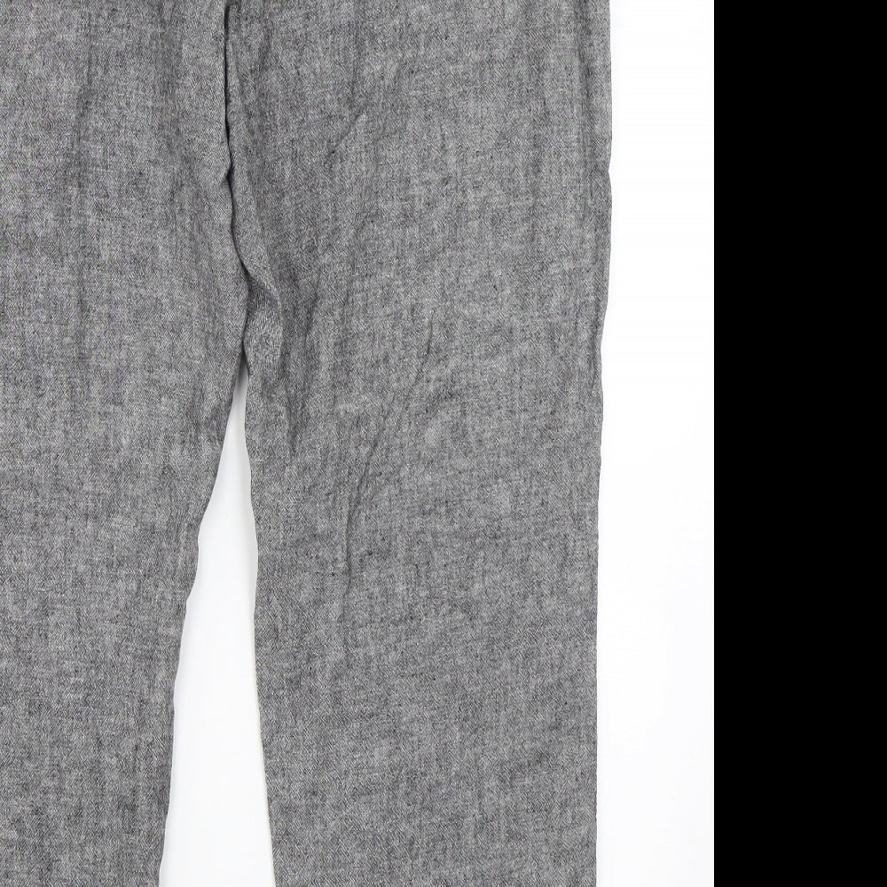 F&F Womens Grey   Trousers  Size 18 L27 in