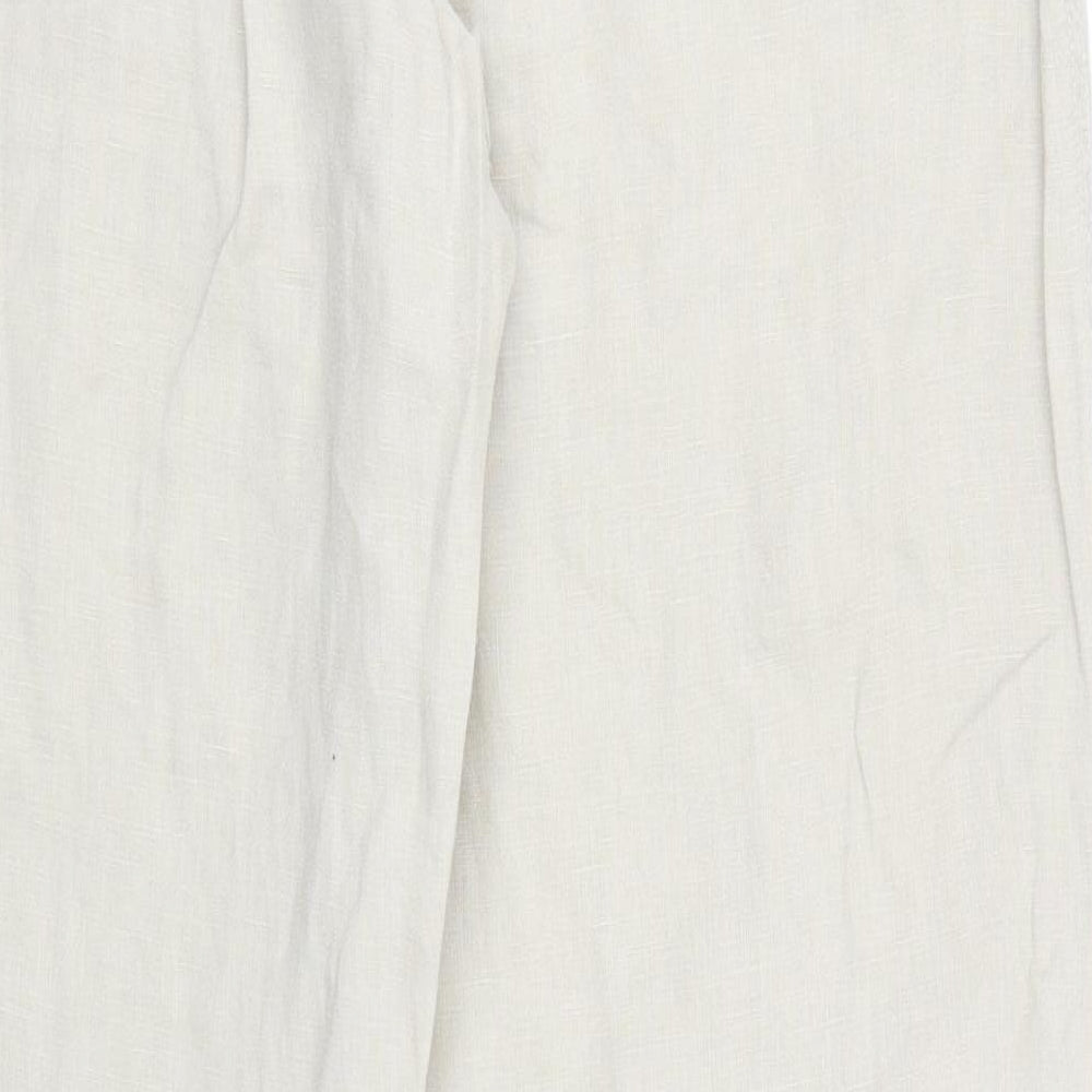 Amosphere Womens Beige   Trousers  Size 14 L28 in