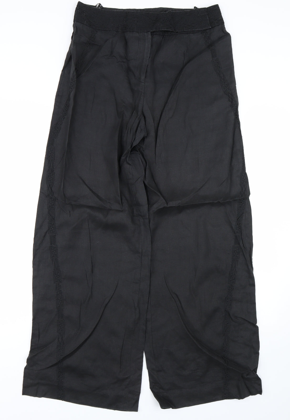 Linea Womens Black   Trousers  Size 12 L30 in